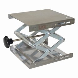 LLG-Laboratory jack, stainless steel | Width mm : 200
